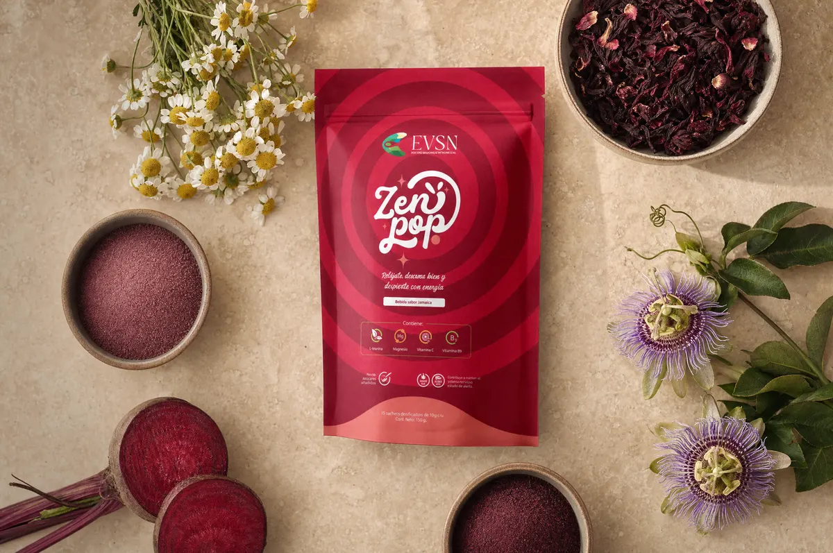 Ingredientes naturales de ZenPop Original