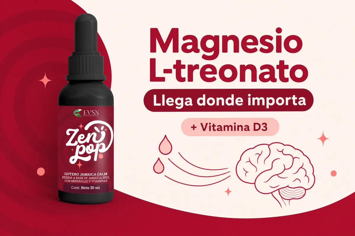Magnesio L-treonato que llega al cerebro