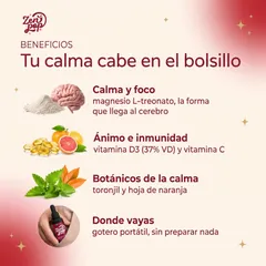 ZenPop Calma, Beneficios