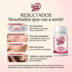 ZenPop Colágeno, Resultados que vas a sentir